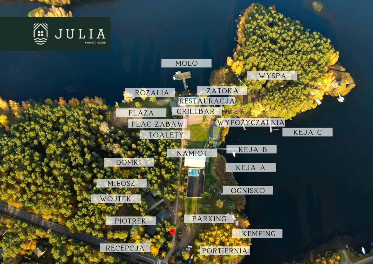 Отель Osrodek Wypoczynkowy "Julia" W Samociazku Samociazek Экстерьер фото